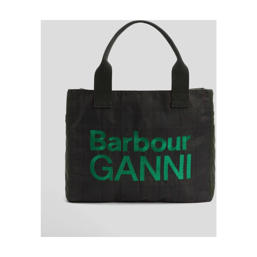 Barbour Stijlvolle Tote Tas Green Dames