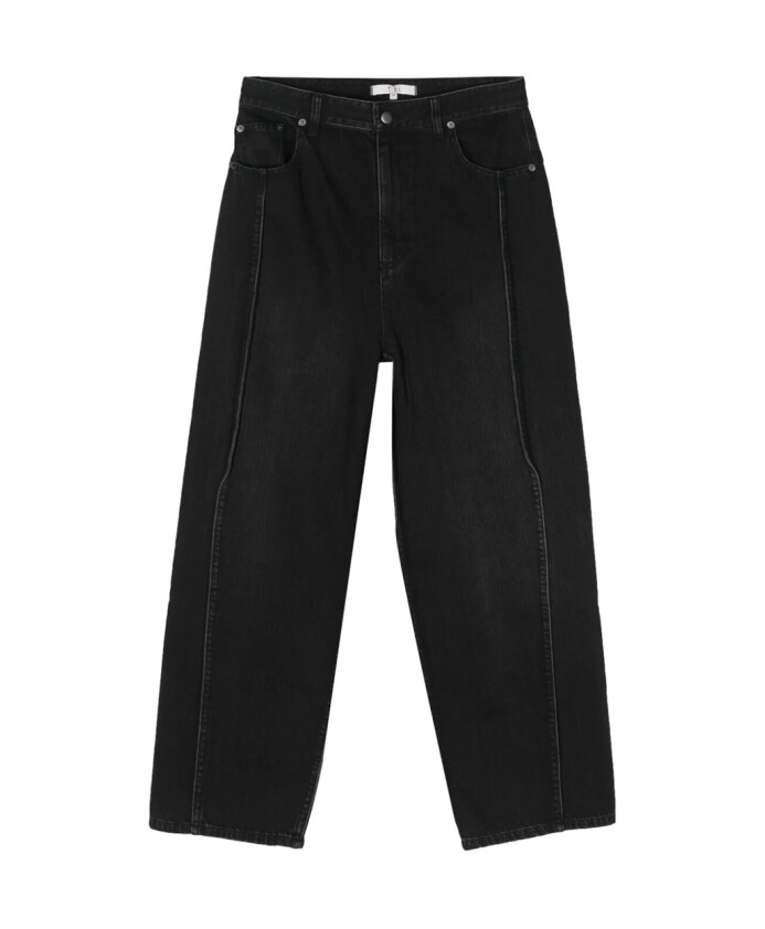 black-wide-leg-denim-jeans