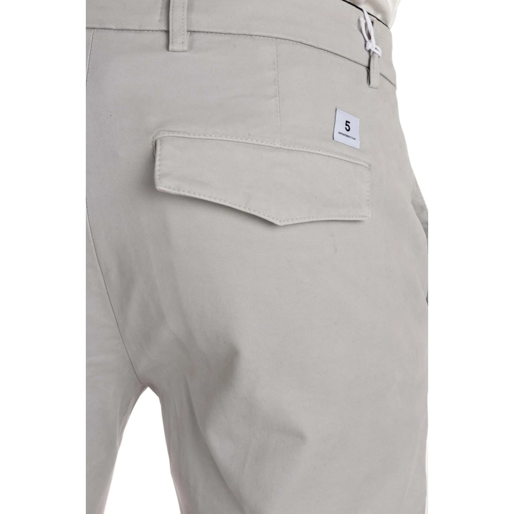 Department Five Grijze Broek met Amerikaanse Zak Gray Heren