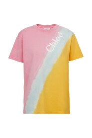 Tie-Dye Logo Print T-Shirt