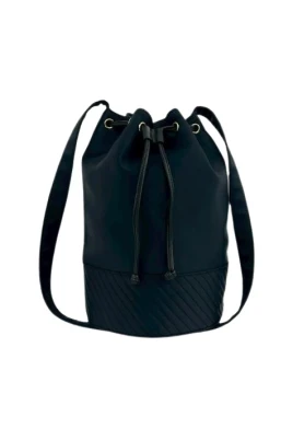Pre-owned Nylon Leather Shoulder Bag