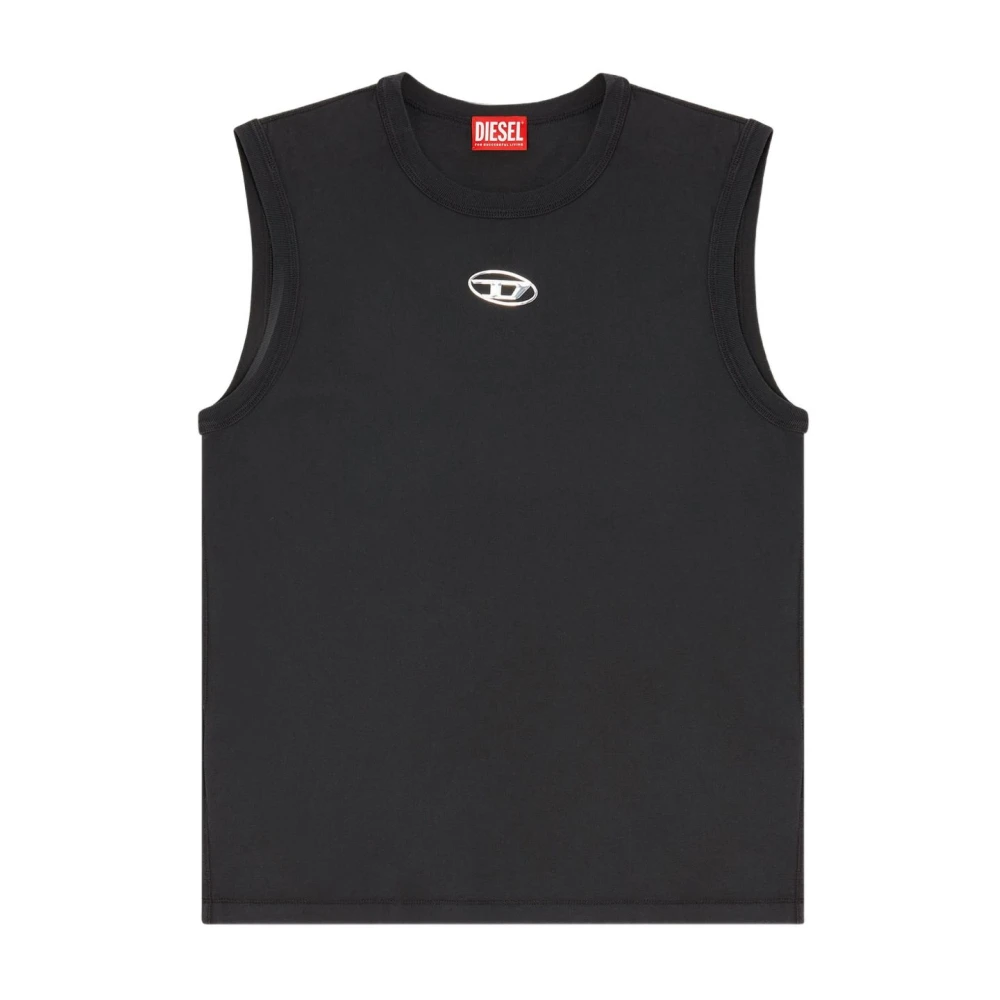 Diesel Men's Black T-Bisco-Iod Tank Top