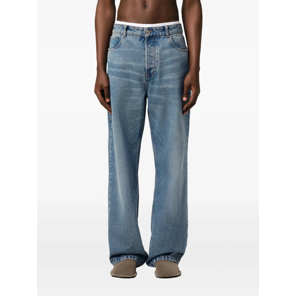 Ami Paris Klassieke Denim Jeans Blue Heren