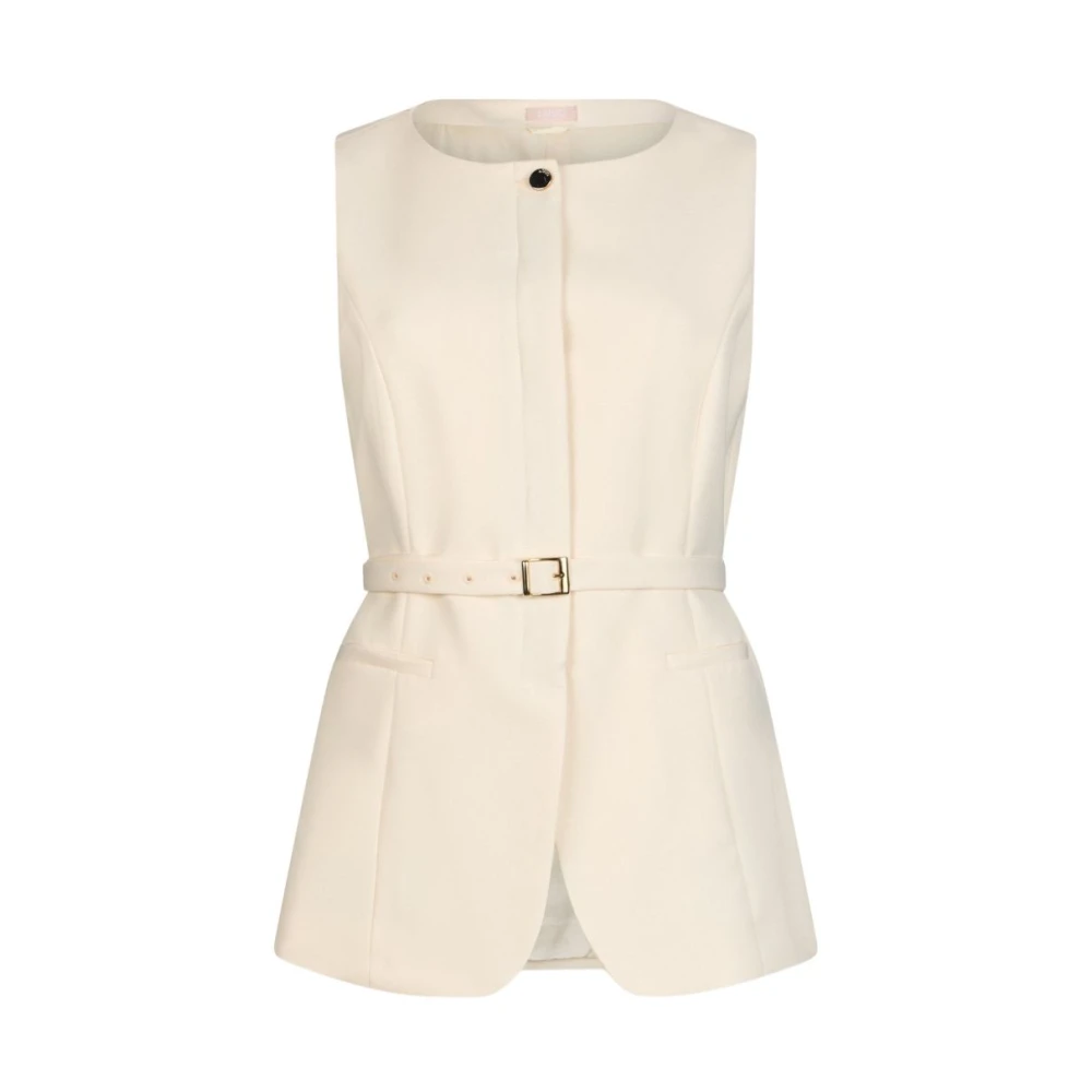 Liu Jo Beige Ärmlös Gilet