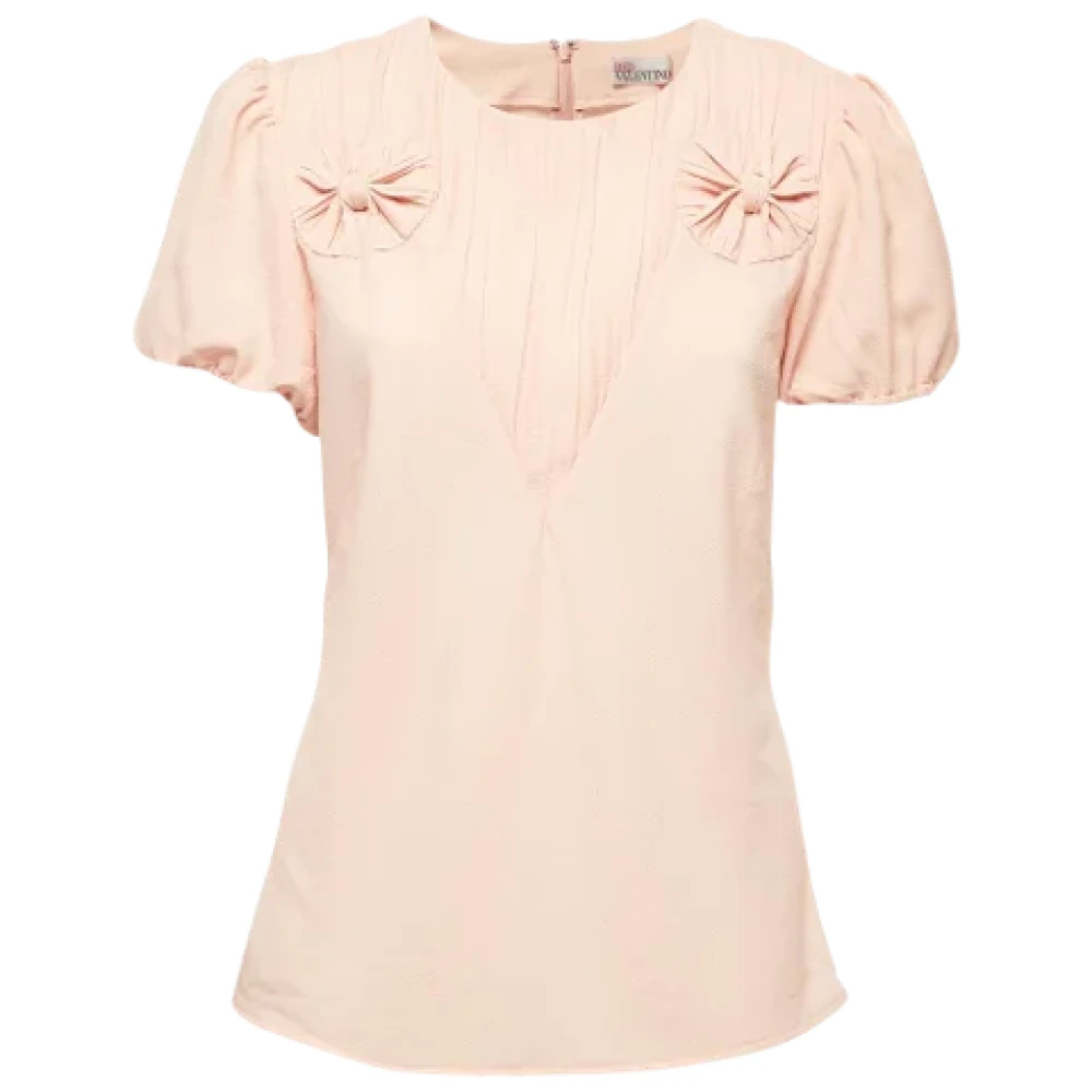 Valentino Vintage Pre-owned Fabric tops Pink Dames
