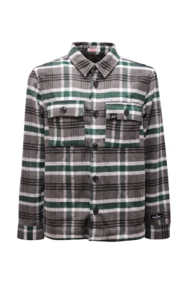 Overshirt jacka med bröstficka