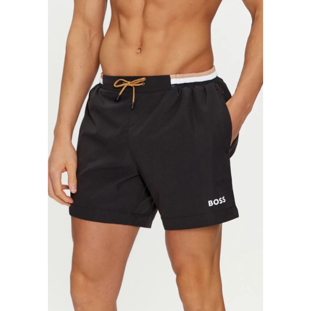 Hugo Boss Heren Isle Kostuum Black Heren