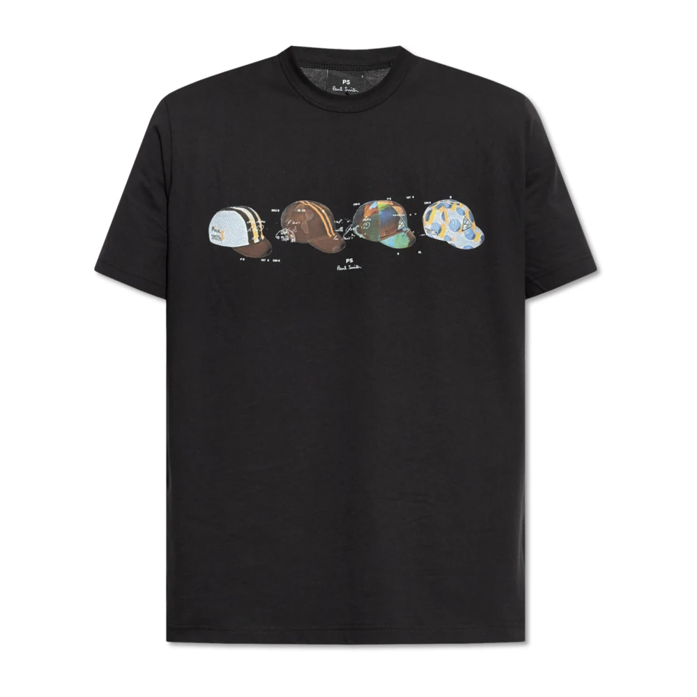 Paul Smith Zwarte T-shirts en Polos Black Heren