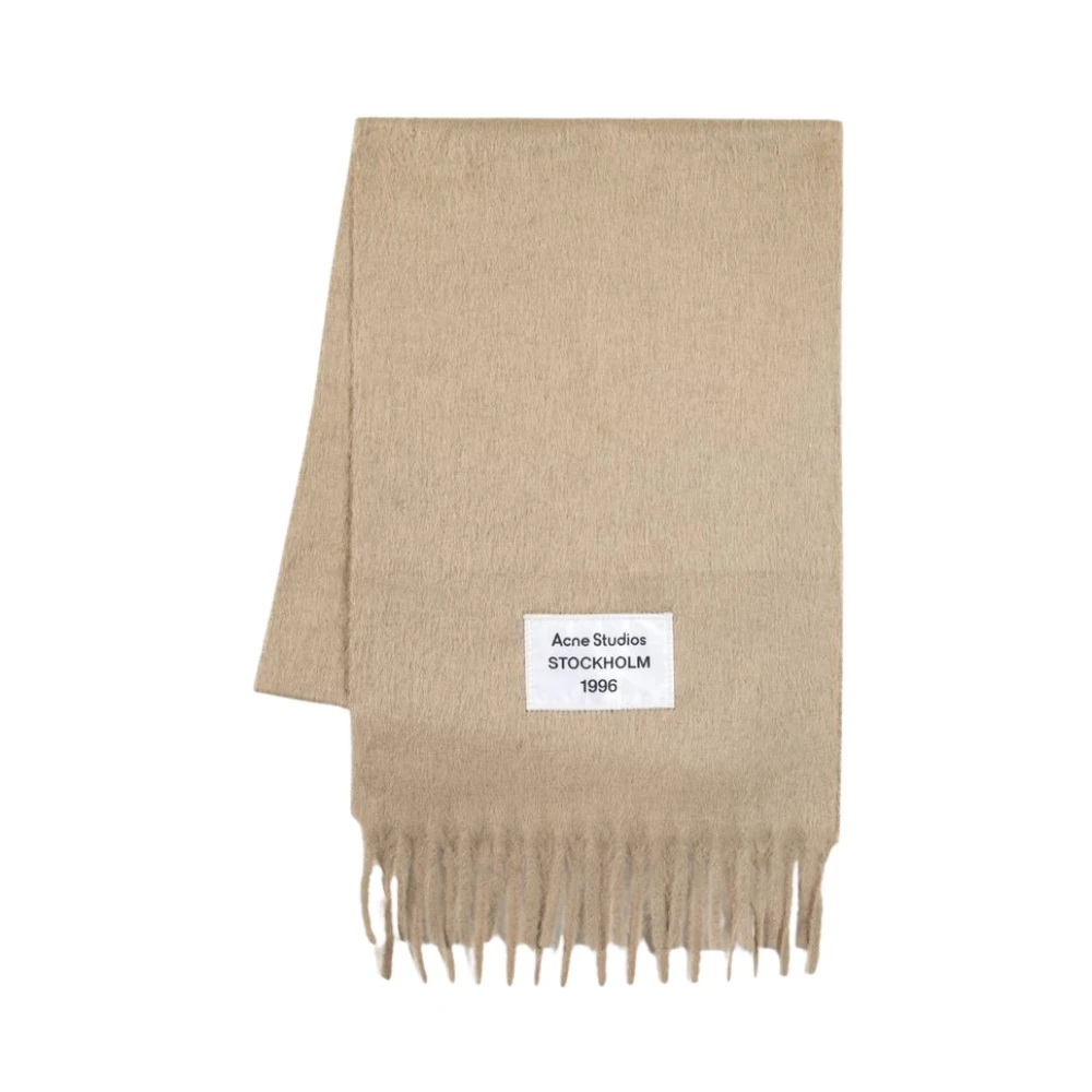 Acne Studios Wollige sjaal Brown Unisex