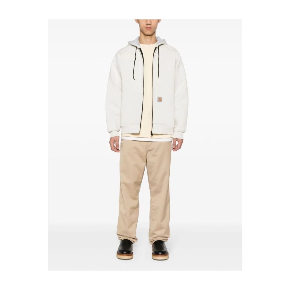 Carhartt WIP Hooded Jacket voor mannen White Heren
