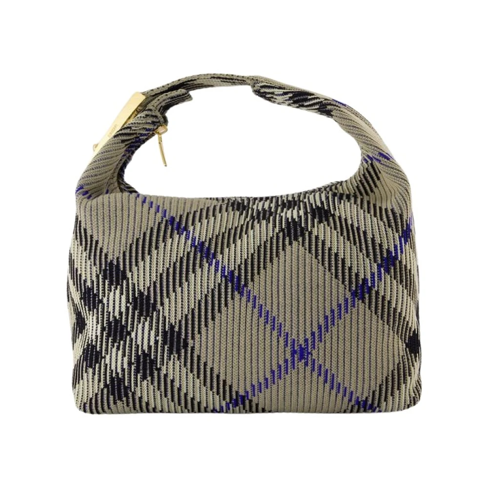Burberry Nylon Schoudertas Neutraal Lichen Multicolor Dames
