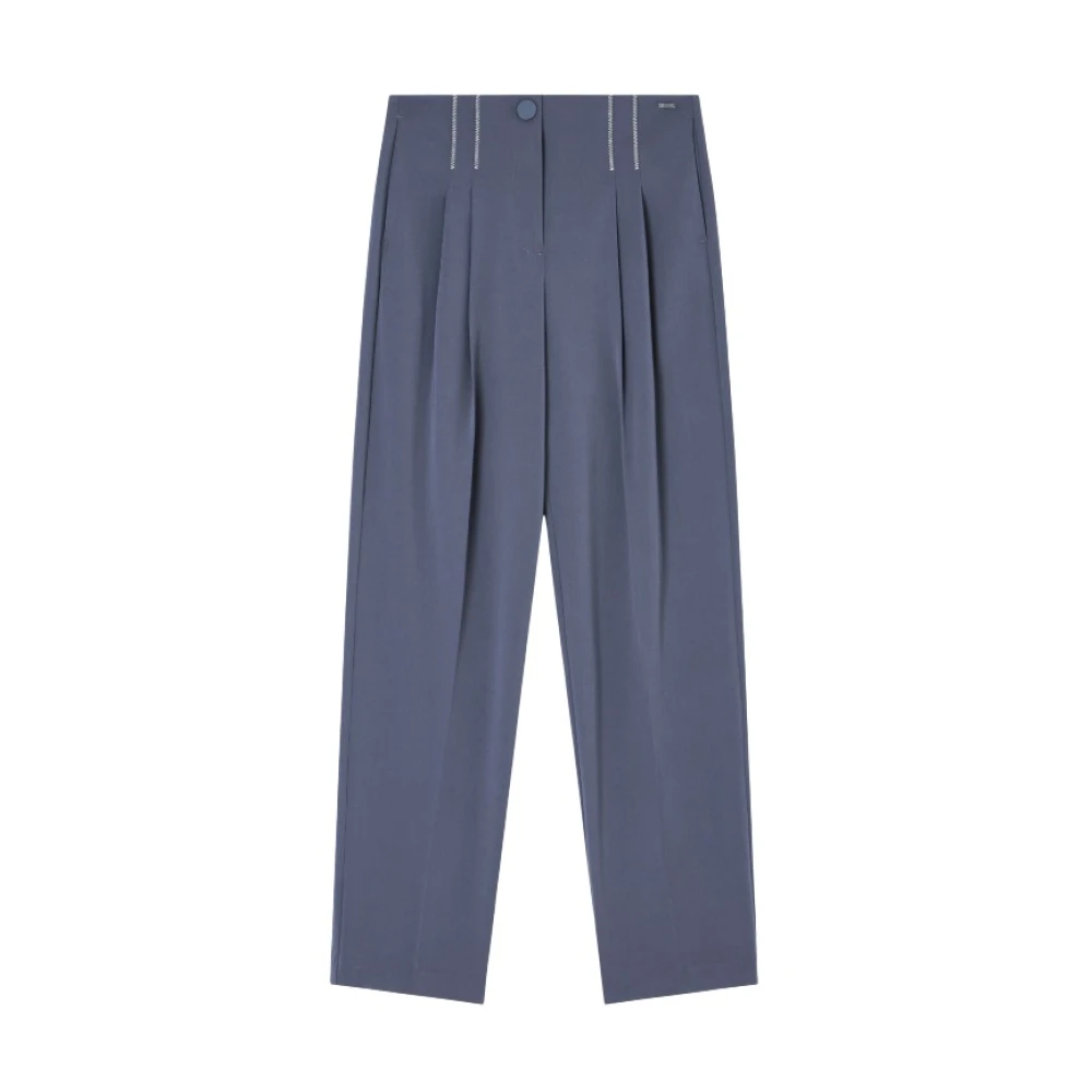 Armani Exchange Damen Blau Hosen, Lgröße: