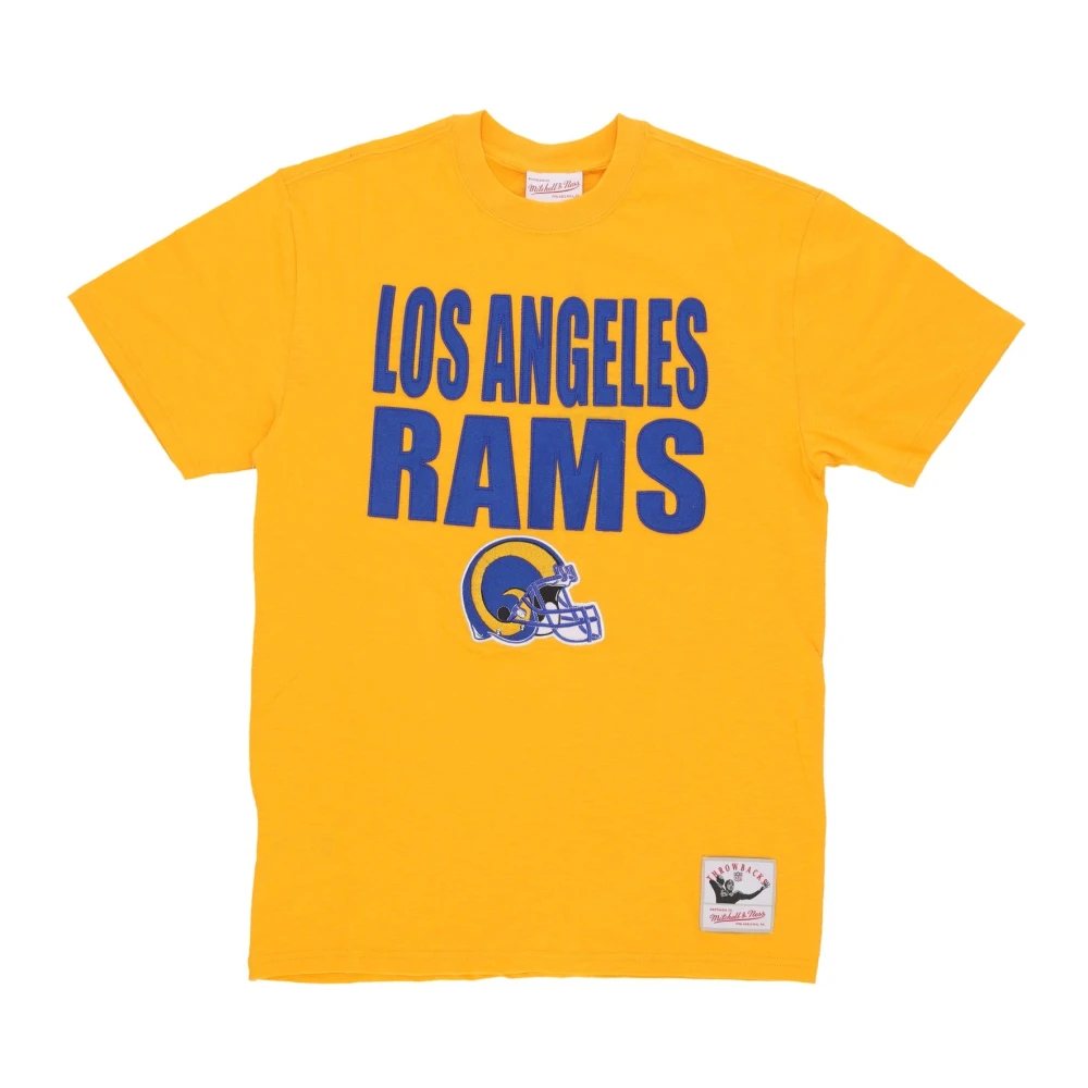 Mitchell & Ness Men's Yellow Losram Legendary Slub Tee Nfl