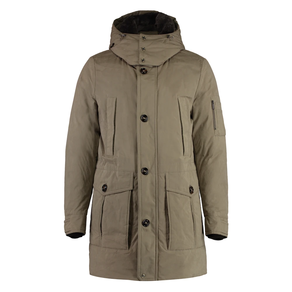 Moorer - Coats > Parkas - Beige - Moorer - Modalova
