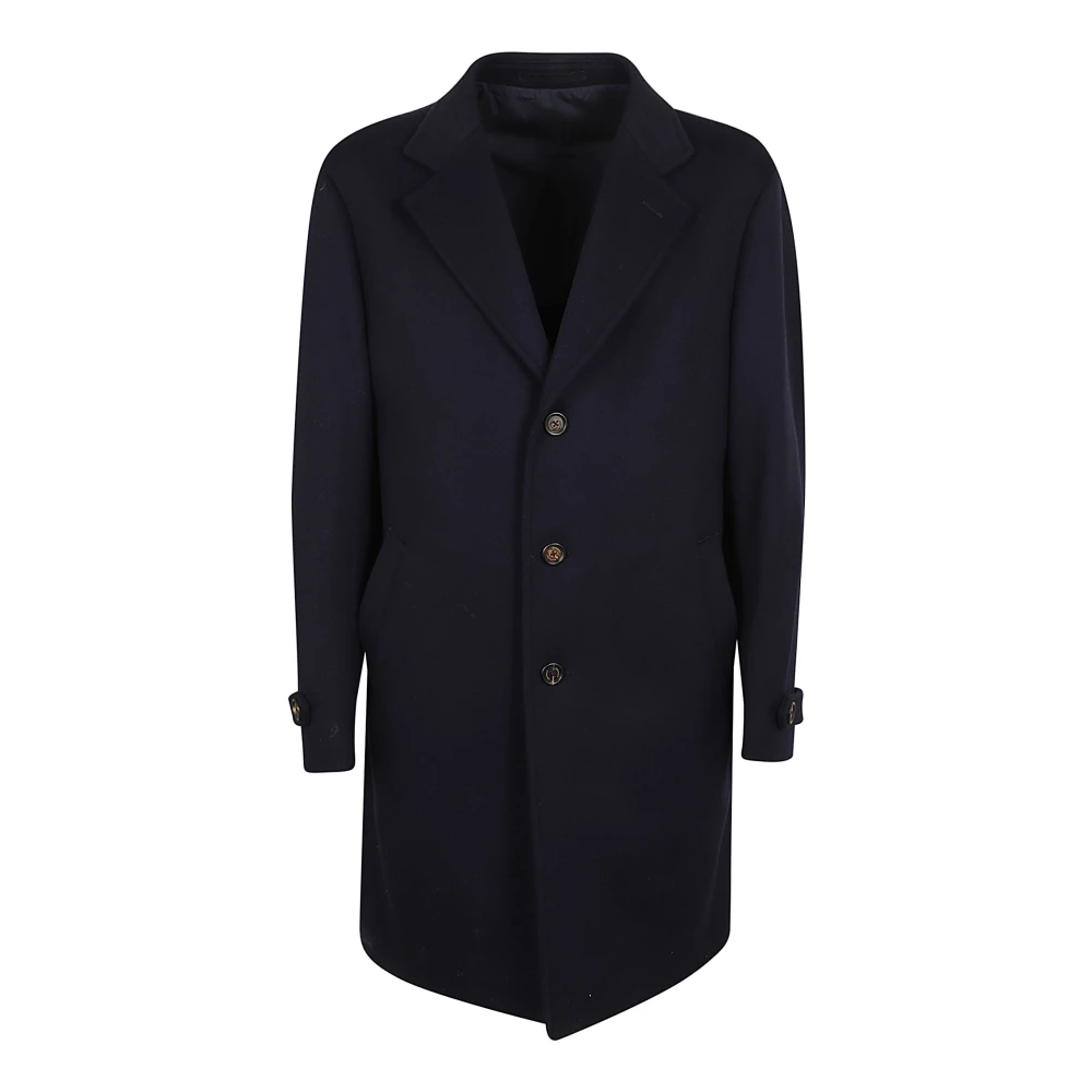 Eleventy Blauwe Jassen Aw24 Blue Heren
