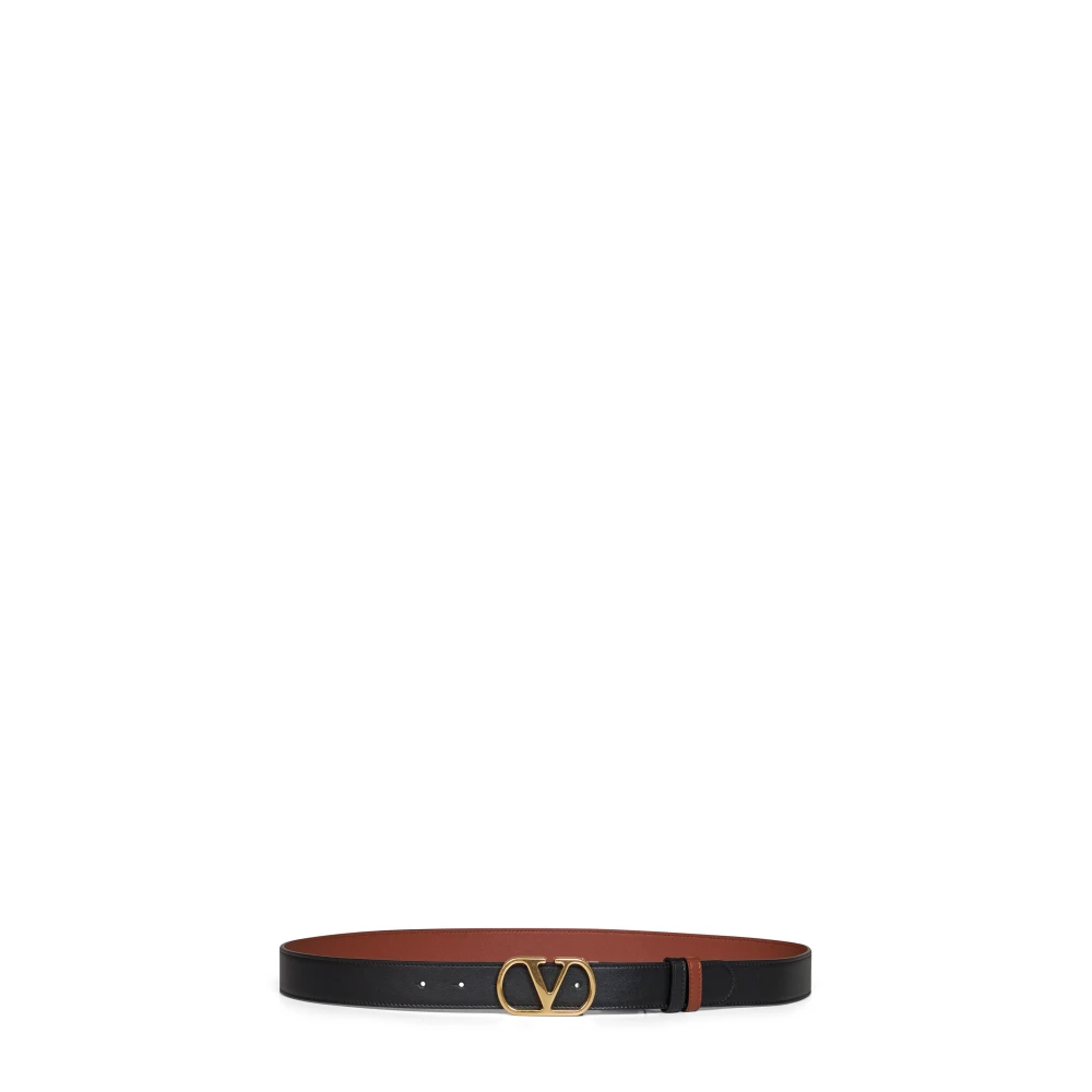Valentino Garavani , Belts, Male, Black, 100 Cm, Vlogo Signature Reversible Belt
