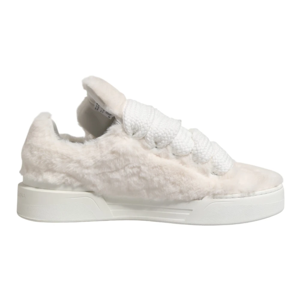 Dolce & Gabbana Women's White Sneakers, 11 Uk, Low Top Trainers