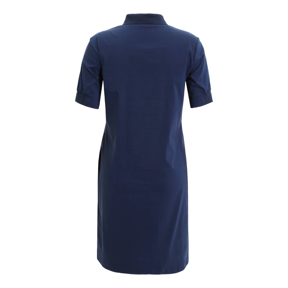 Betty & Co Casual Jurk met Ribboorden Blue Dames