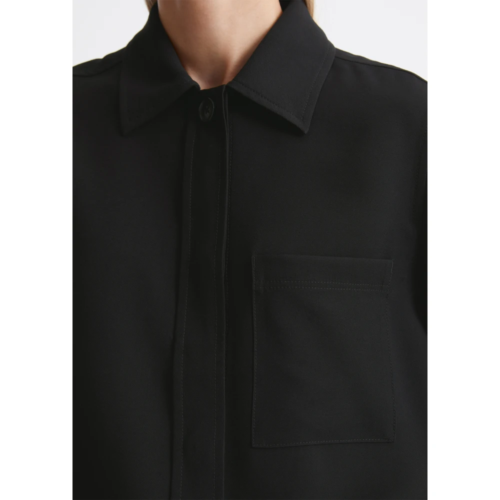 Marc O'Polo Overshirt regular Black Dames