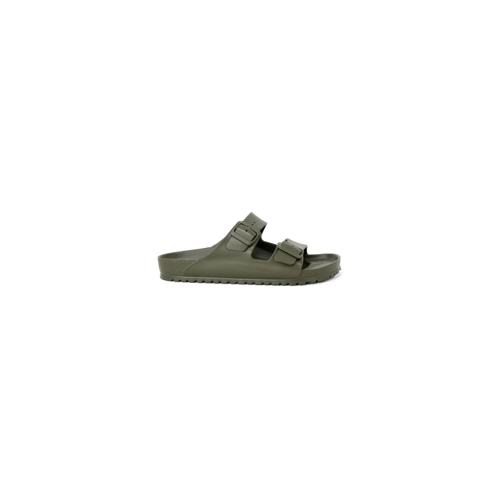 Birkenstock Grön Plast TvåRems Sandaler Green, Herr