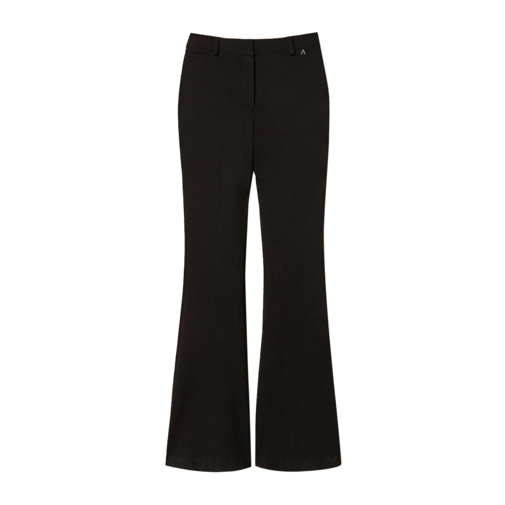 Actitude Women's Black Wide Trousers, Xs, Trousers