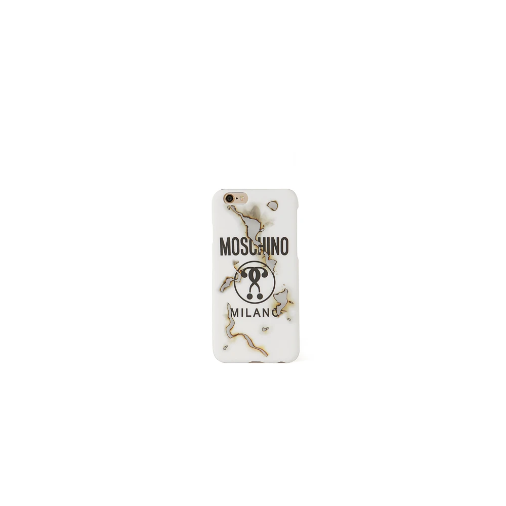 Moschino Phone Accessories White Dames
