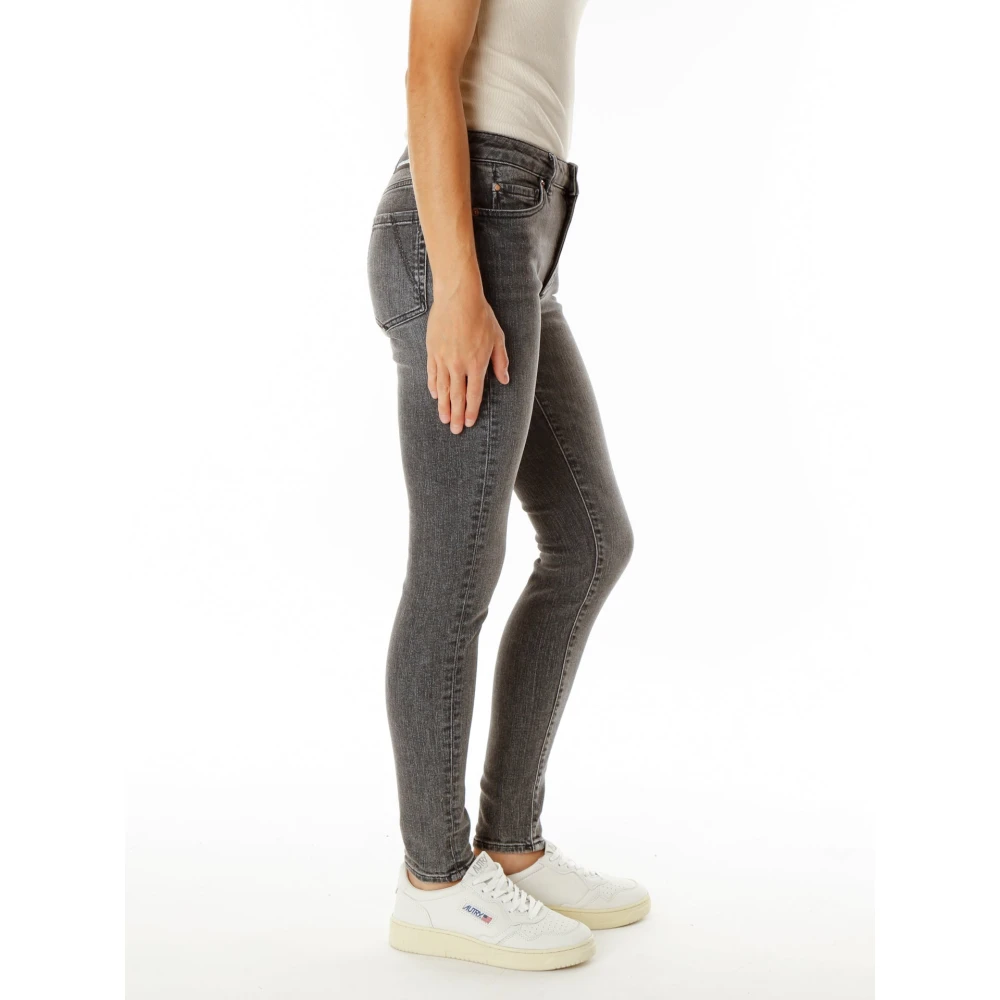 ARMEDANGELS Mid Waist Skinny Fit Jeans Gray Dames