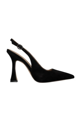 Spänneklack slingback skor