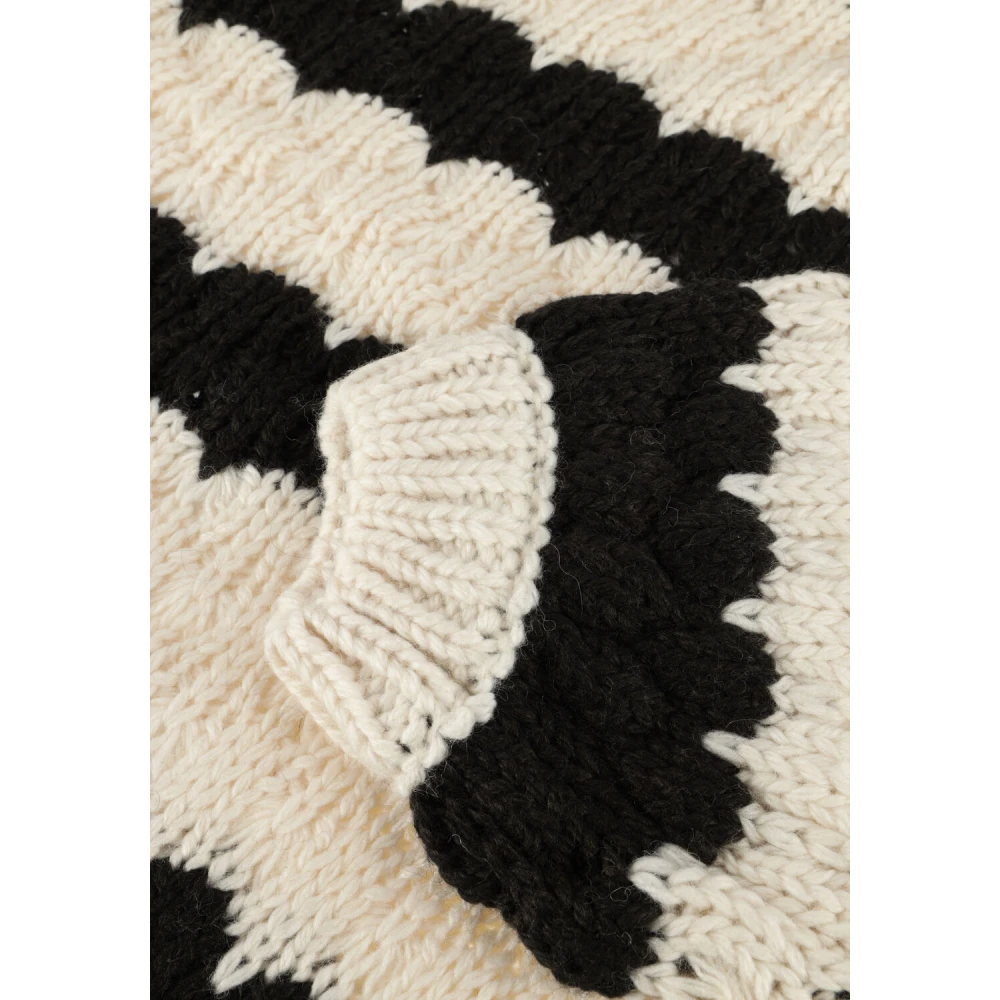 Y.A.S Elegante Gebreide Pullover Trui White Dames