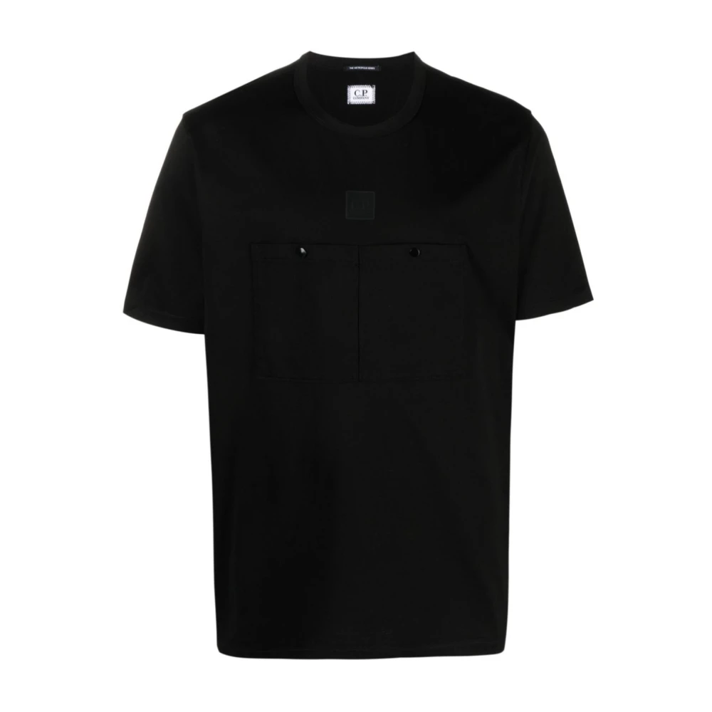 C.P. Company Reguliere T-shirt in wit Black Heren