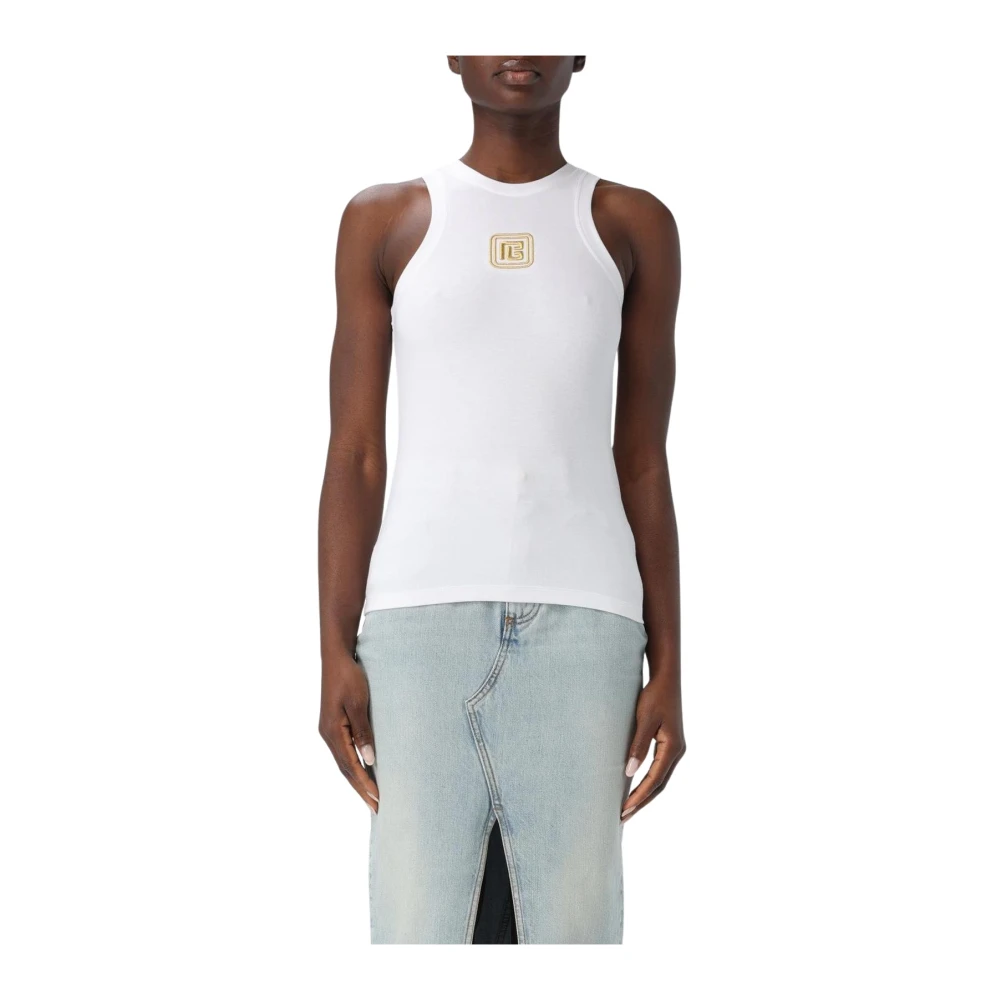Tops > Sleeveless Tops - - Balmain - Modalova