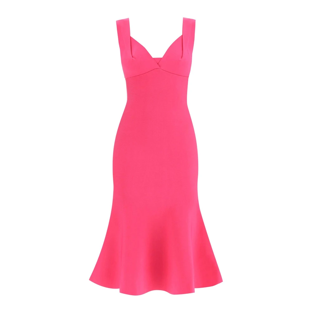 Roland Mouret Midi Dresses Pink Dames
