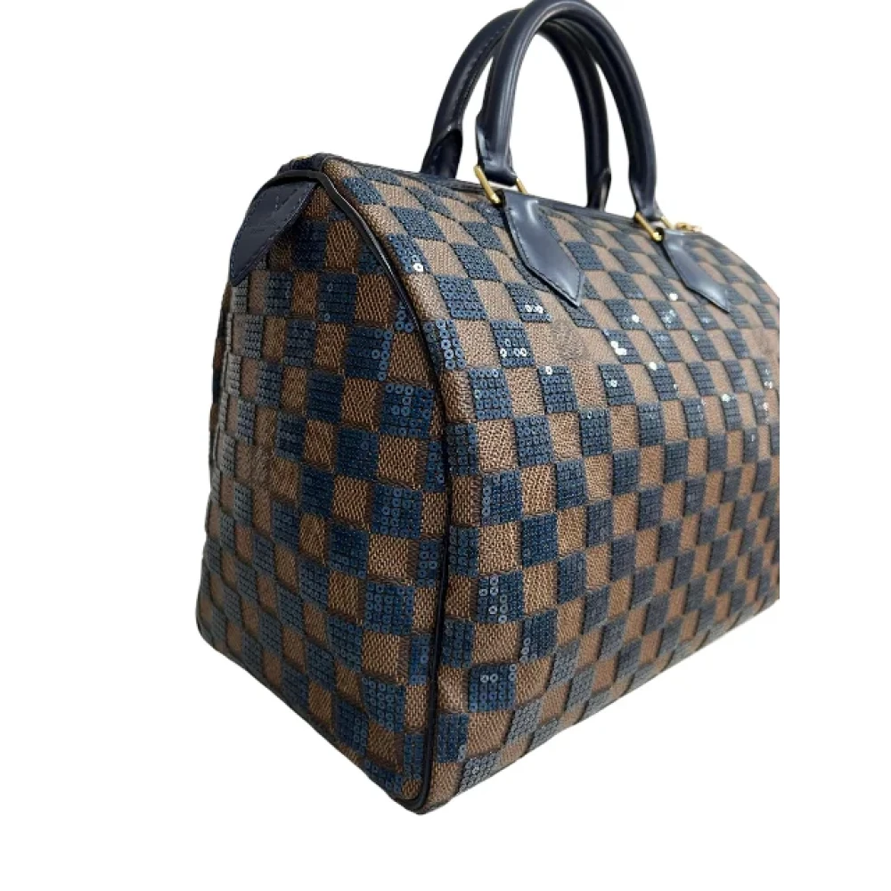 Louis Vuitton Vintage Pre-owned Fabric handbags Brown Dames