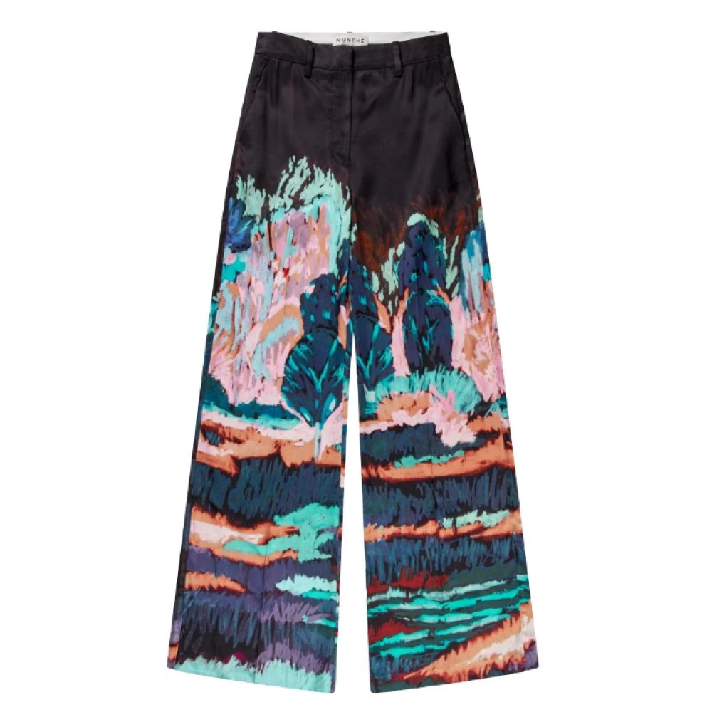 Trousers > Wide Trousers - - Munthe - Modalova