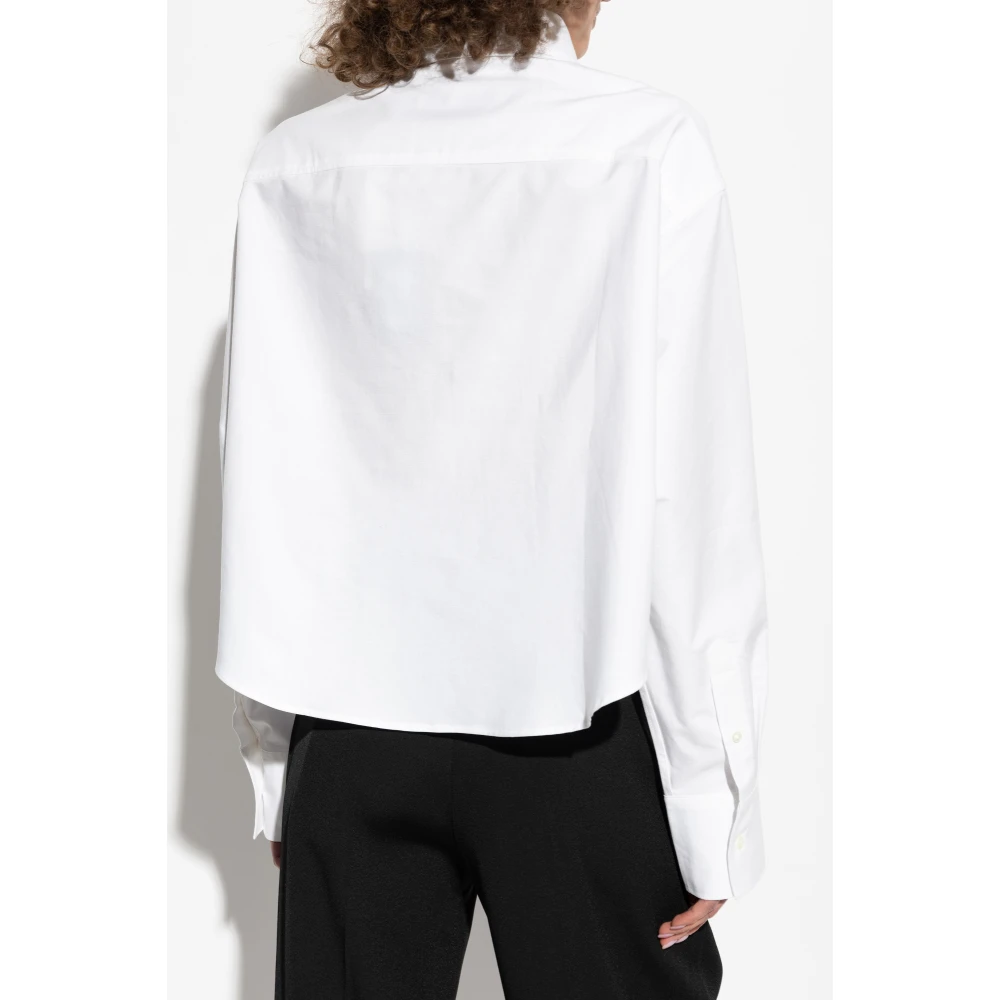 Ami Paris Overhemd met logo White Dames