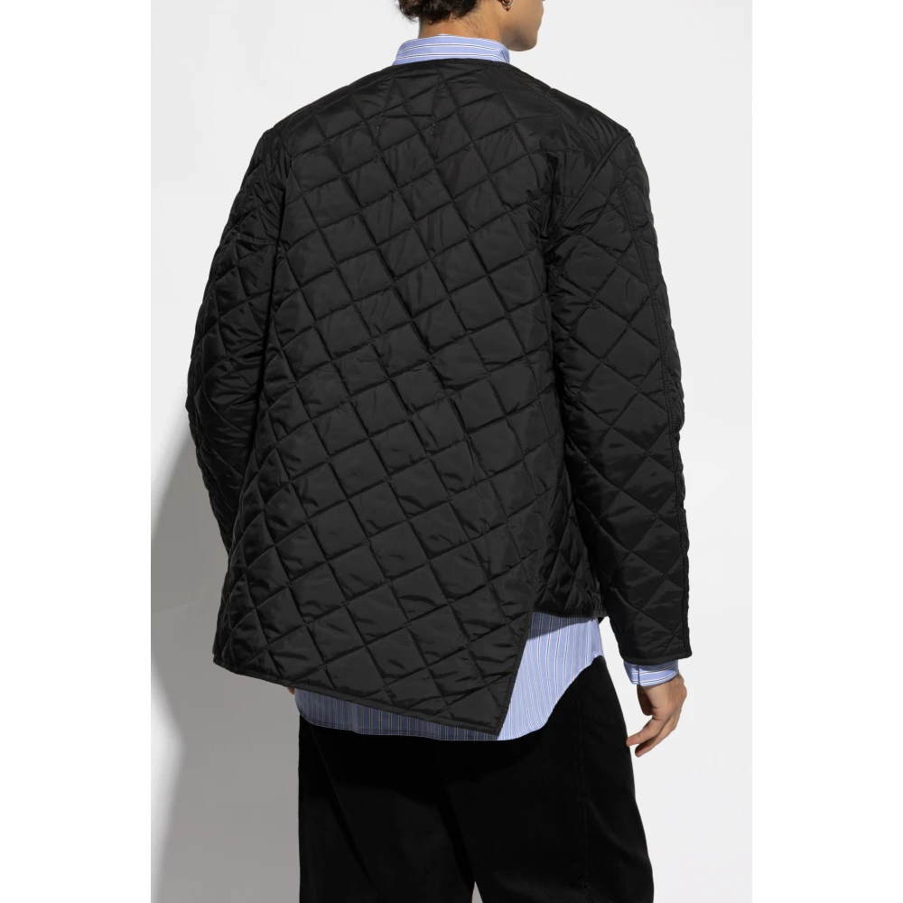 Comme des Garçons Gewatteerde jas Black Heren