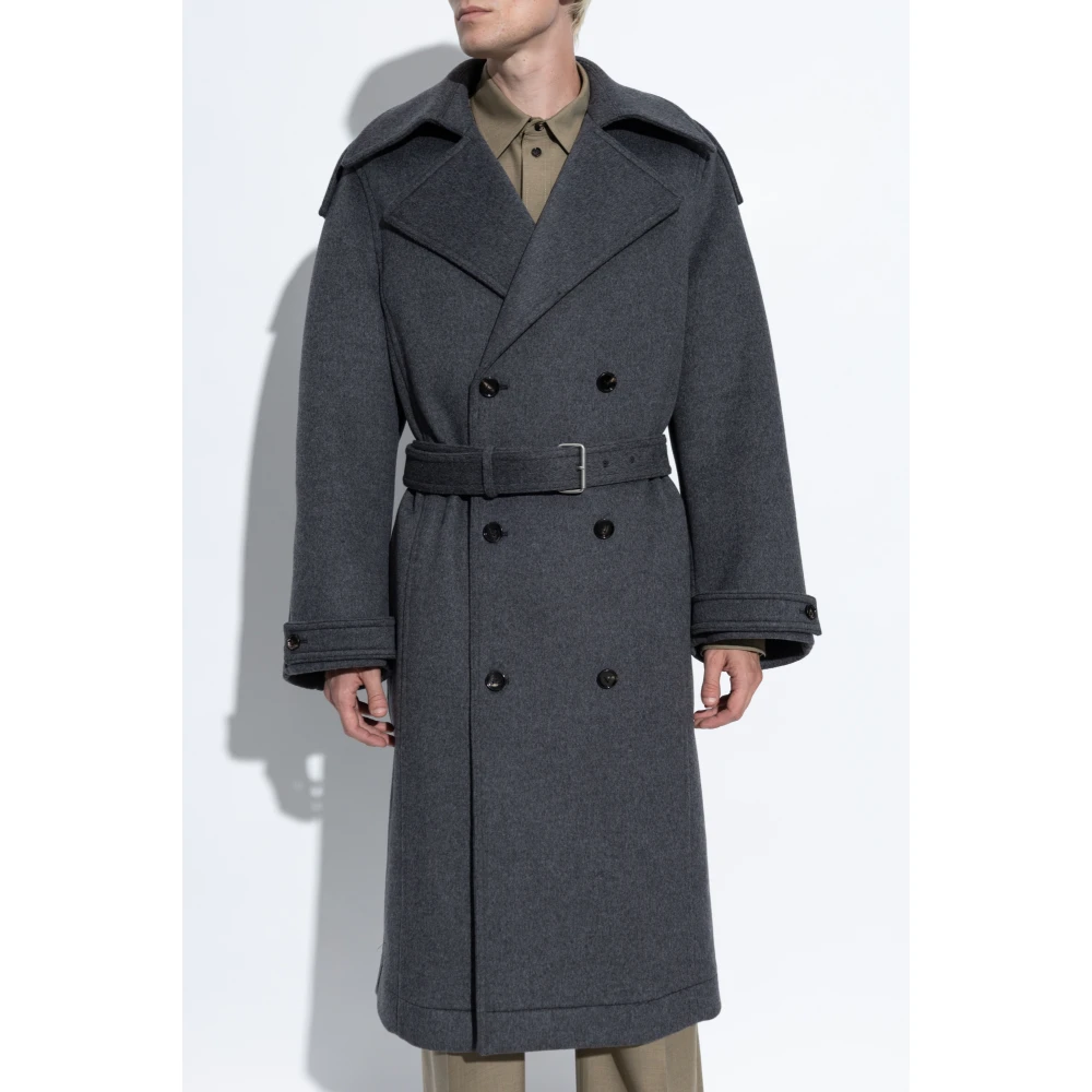 Bottega Veneta Double-breasted jas Gray Heren