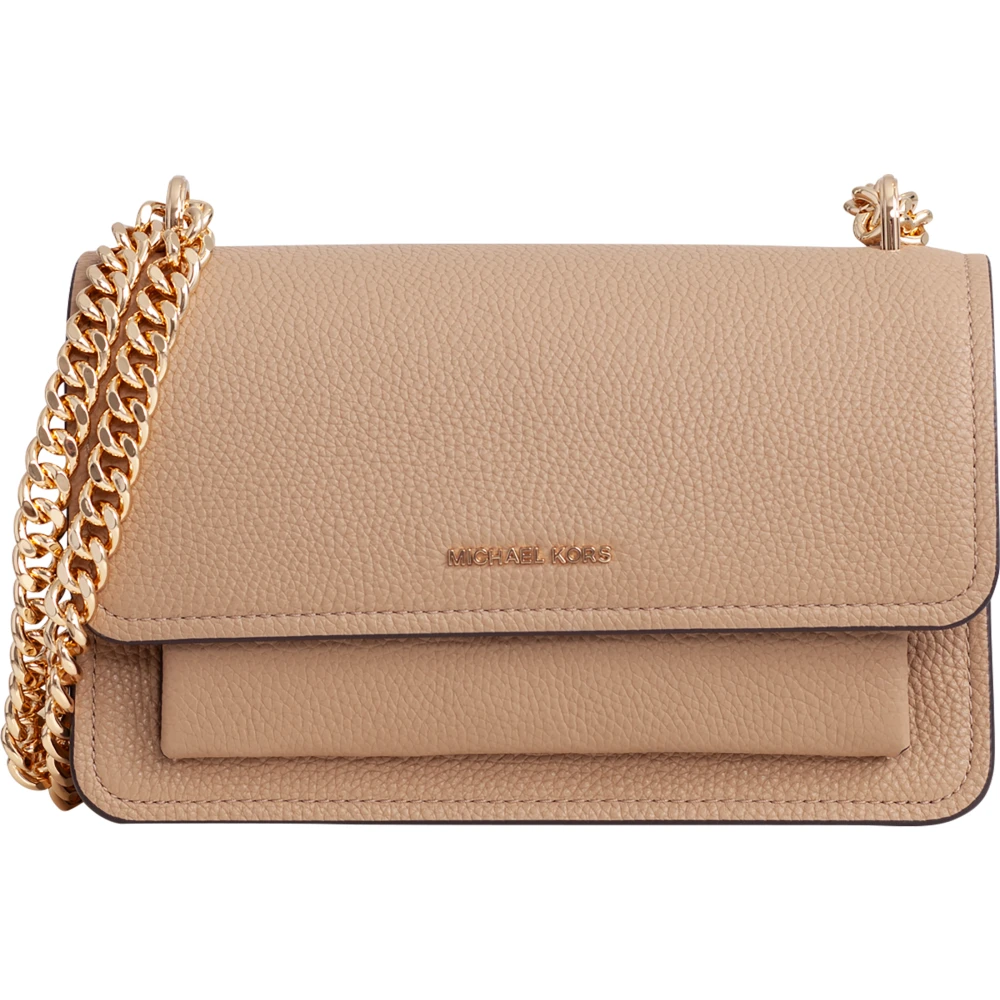 Michael Kors Elegante Beige Schoudertas Beige Dames
