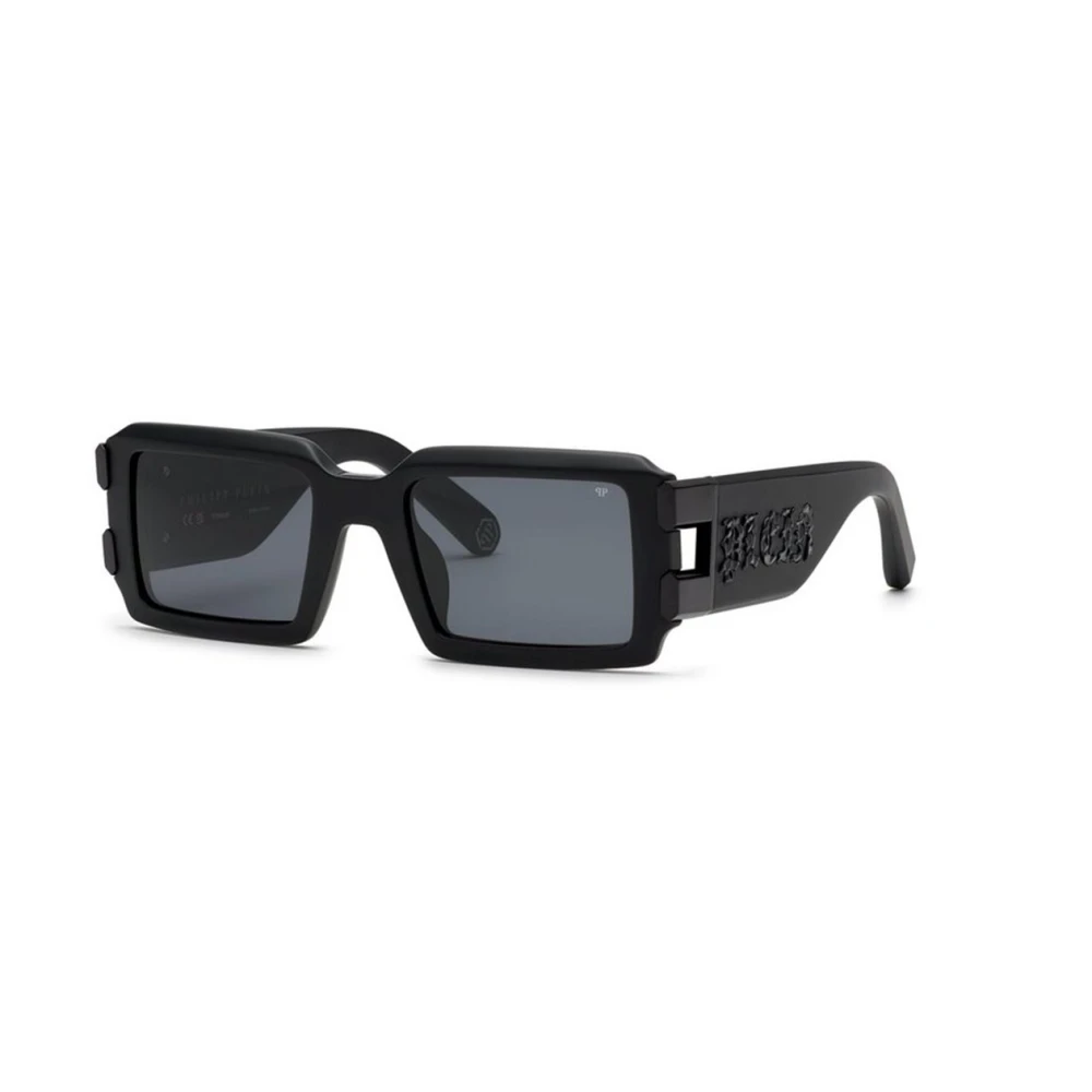 Philipp Plein Black Authentic Glasses With Top-Notch Service - Unisex - Sunglasses - 54 Mm - Accessories