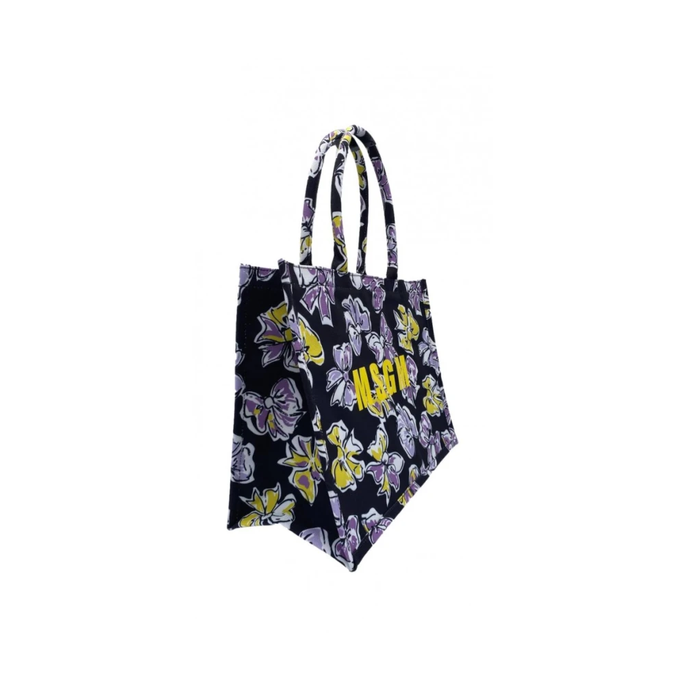 Msgm Stijlvolle Tote Tas met Dubbele Handvatten Multicolor Dames