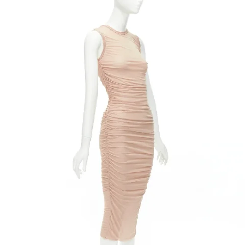 Dolce & Gabbana Pre-owned Fabric dresses Beige Dames