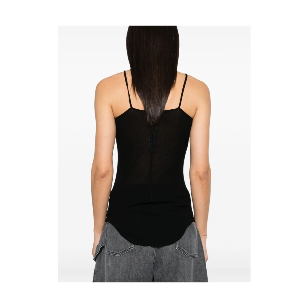 Rick Owens Skorpio Tank Black Dames