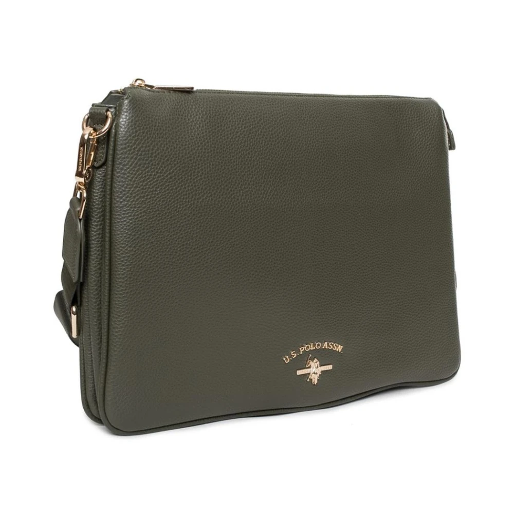 U.s. Polo Assn. Olijfgroene Crossbody Tas Green Dames