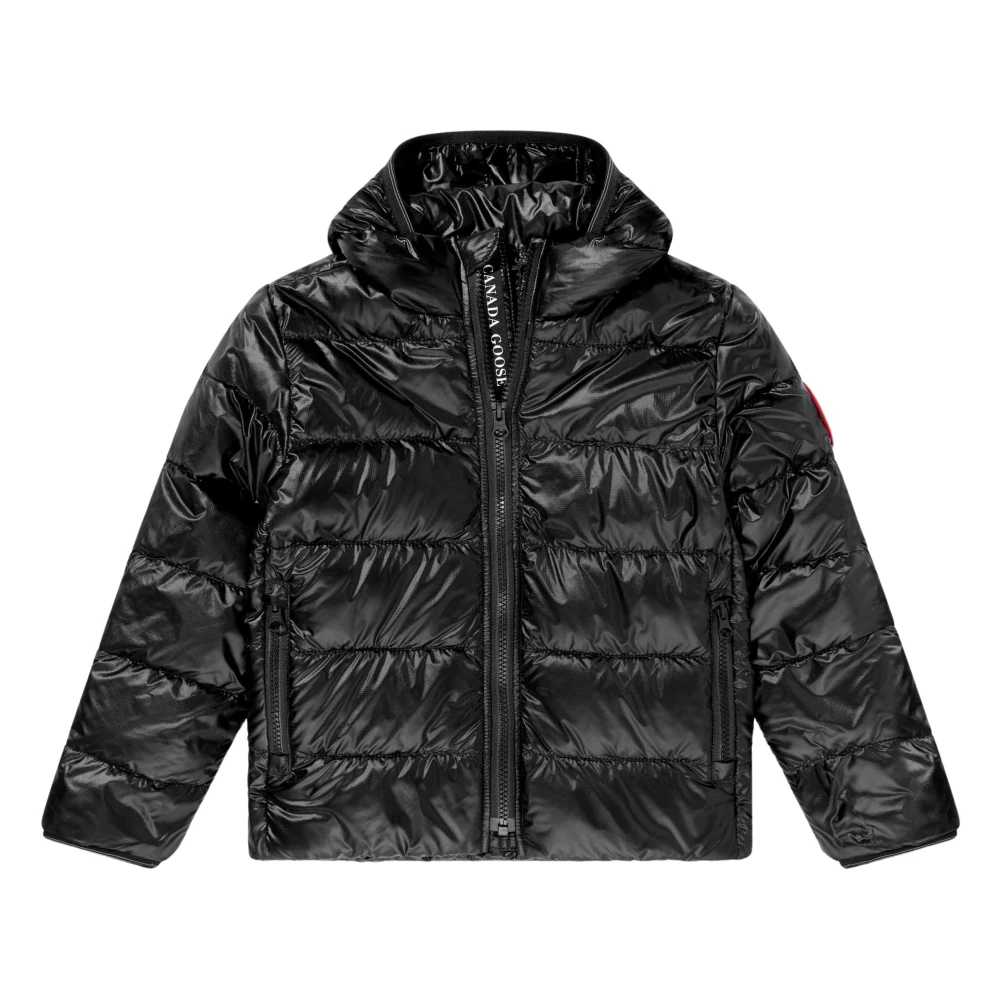 Canada Goose Unisex Black Crofton Down Hooded Jacket
