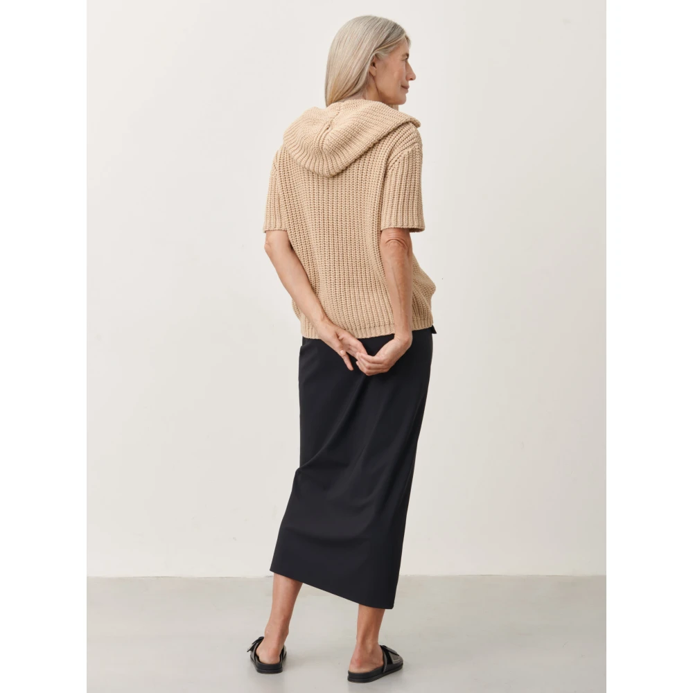 Jane Lushka Round-neck Knitwear Beige Dames
