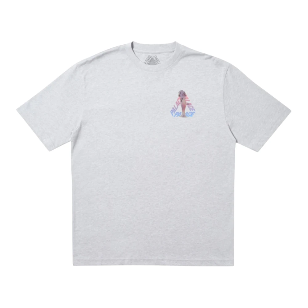 Palace Beperkte oplage Grijs Marl T-shirt Gray Heren