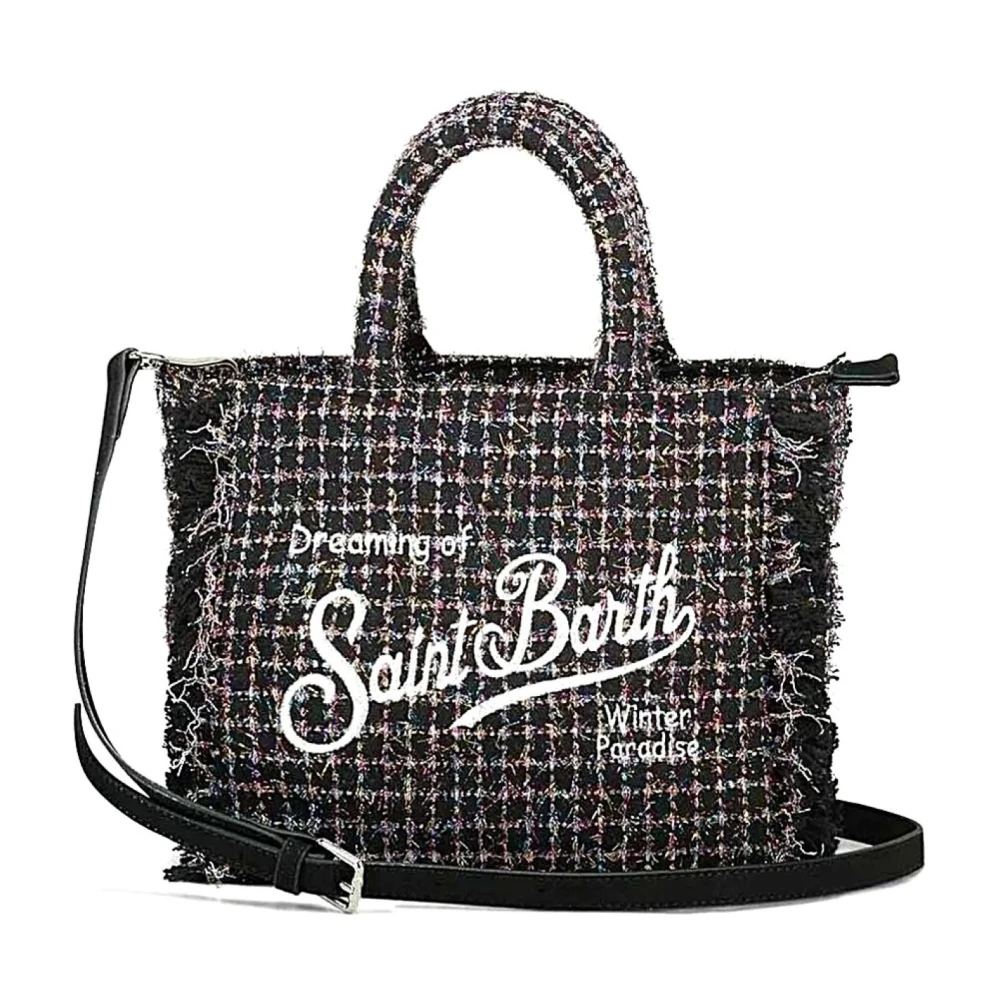 Mc2 Saint Barth Women's Black Handbags, One Size, Borsa