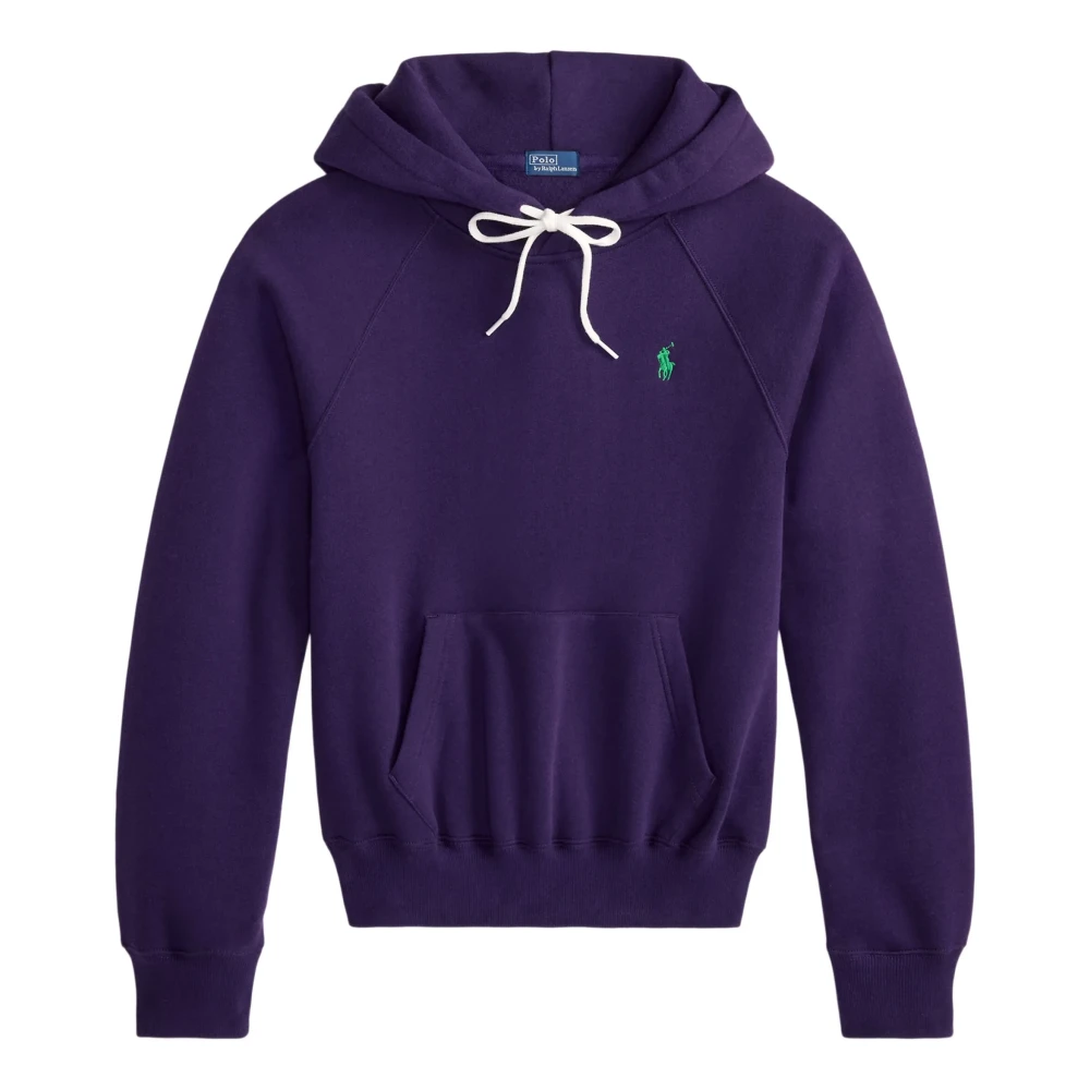 Polo Ralph Lauren Women's Purple Sweater With Hood And Pony