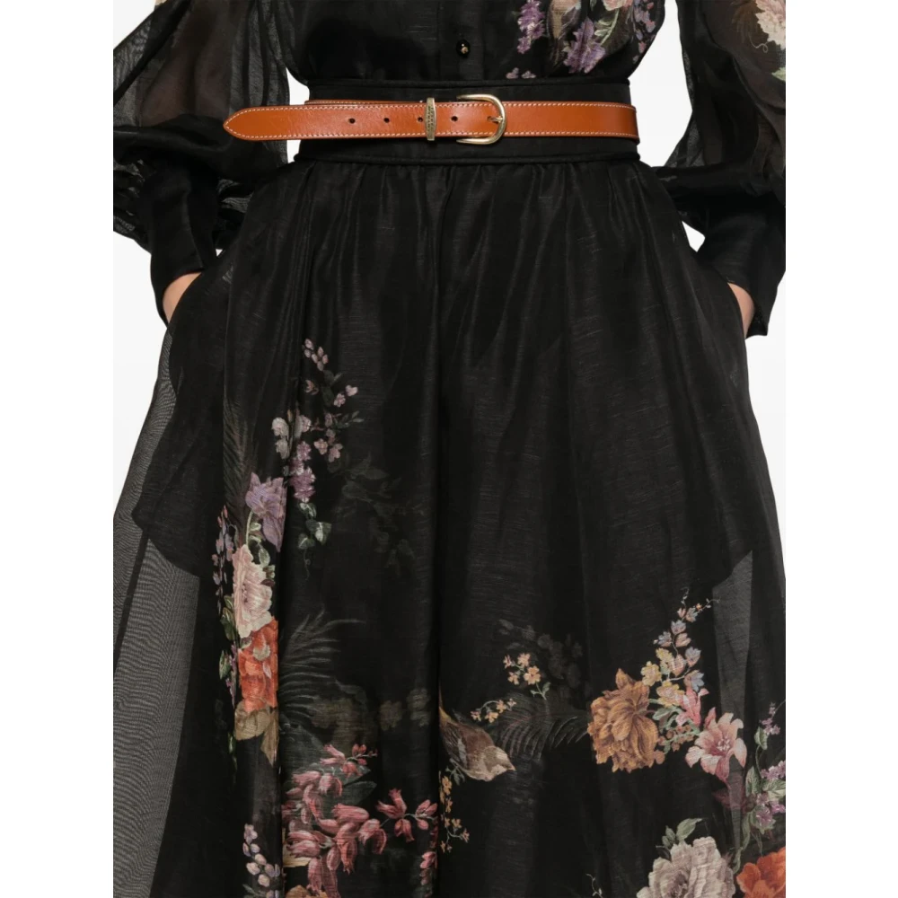 Zimmermann Pavilion Midi Rok Multicolor Dames