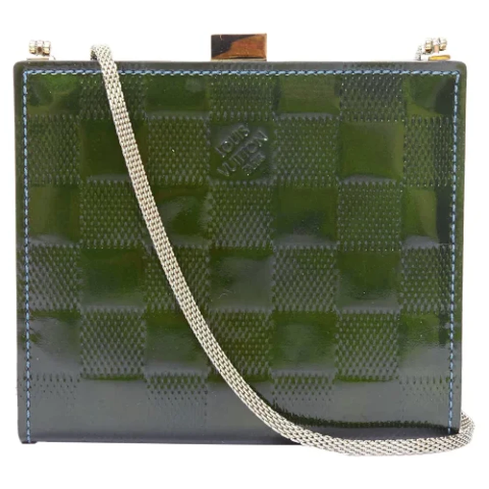 Louis Vuitton Vintage Pre-owned Leather crossbody-bags Green Dames